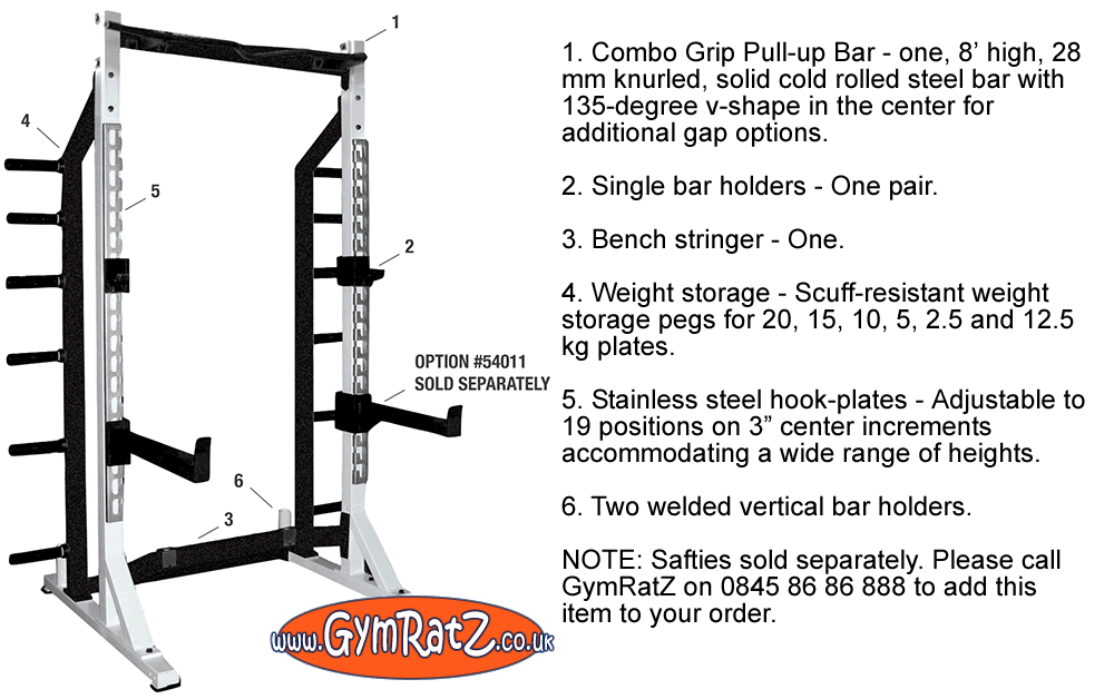 STS Power Rack w/ Hook Plates