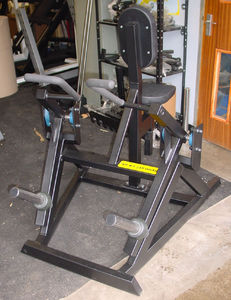 No1⇒ GymRatZ Iso Lat Row Machine for Heavy Duty Commercial Gym Use